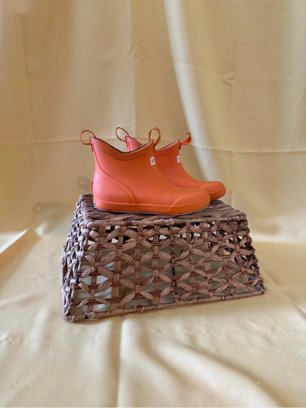 Kids XtraTuf Orange Boots